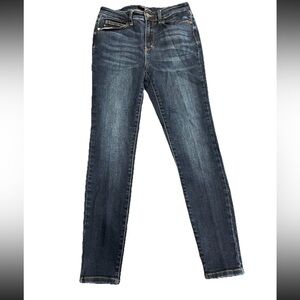 Judy Blue Dark Wash Skinny Jeans 7/28